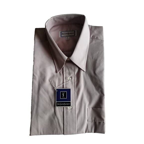 Saint Laurent Other - VTG Yves Saint Laurent YSL Mens Shirts New Old Stock Dusty Rose 15x32/33